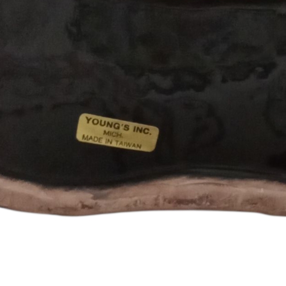 Vintage Black Swan Ceramic Planter - Picture 5 of 5